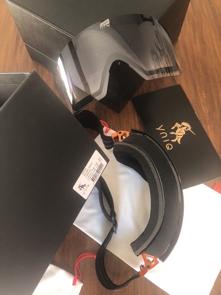 YNIQ Model Nine mirrored ski goggles Inferno (922)