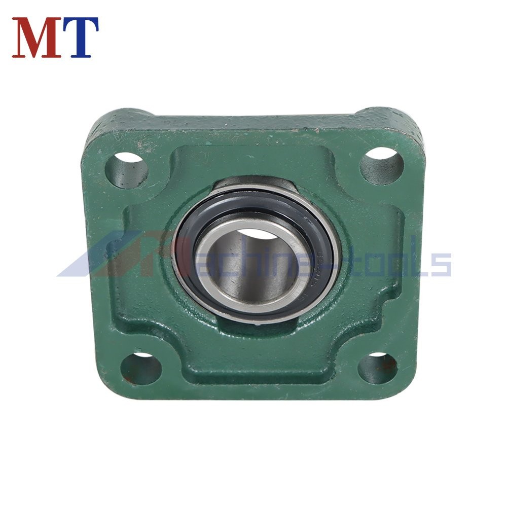 10 Pack UCF205-16 Pillow Block Flange Bearing 1" Bore 4 Bolt Solid Base