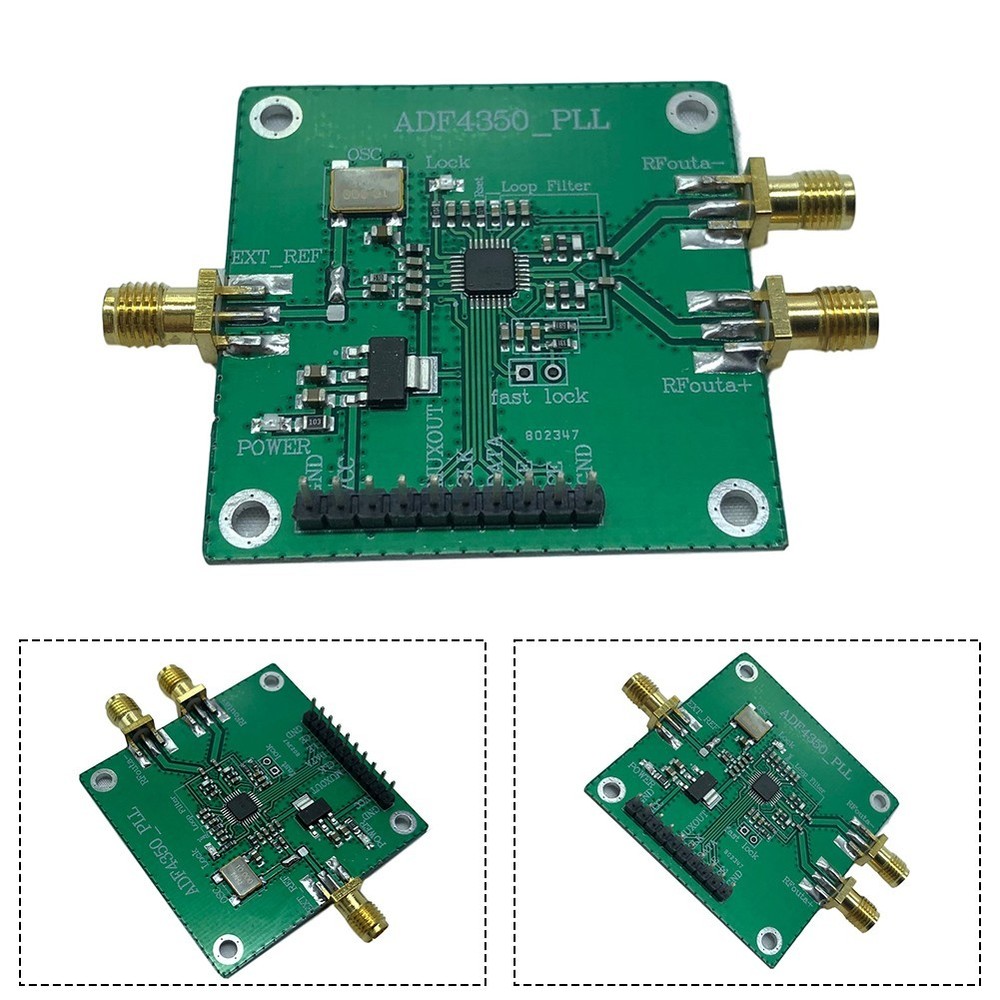 ADF4350 RF Signal Source Module for Various Applications with Connector
