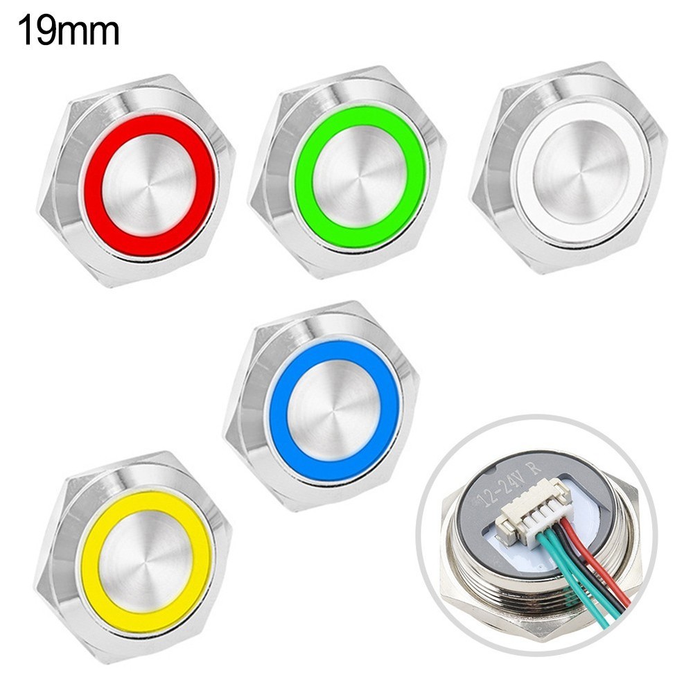 LED Light Switch Pack of Three Compact Design Waterproof for Tight Spaces