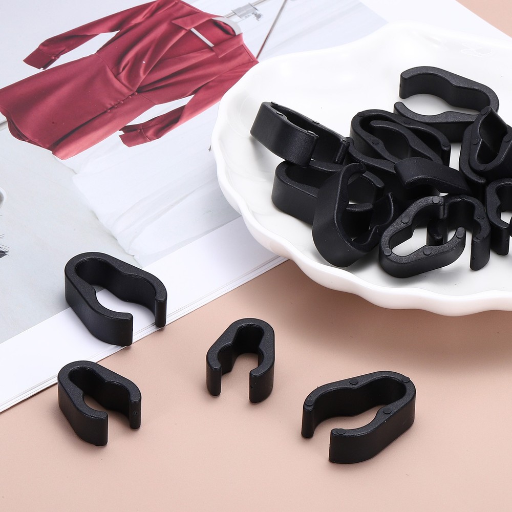 15Pcs 14mm Microphone Cable Clips Universal Microphone Stand Cable Clips