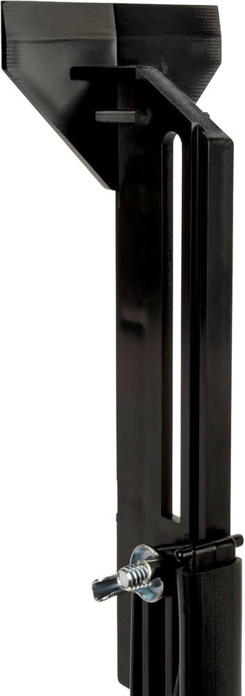 Adjustable Truck Gun Rack - Securely Holds Two Rifles, Bows & Tools - Black