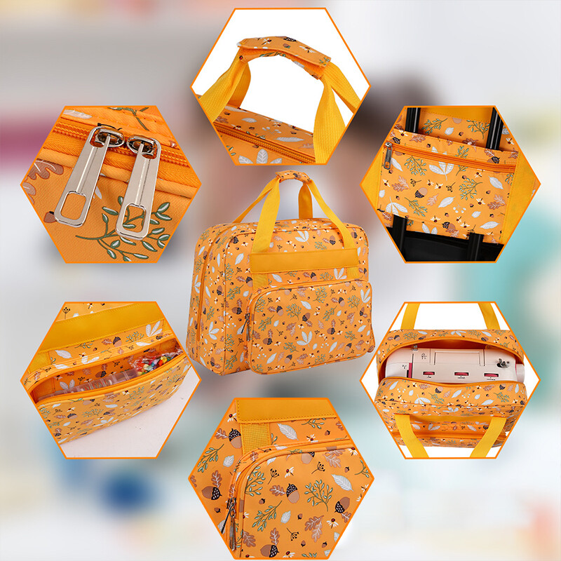 Sewing Machine Bag Multi-functional Organizer Bag Sewing Tool Accessories Tote.