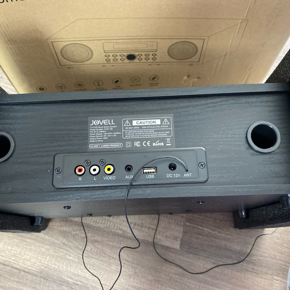 JOVELL Home CD/DVD Micro Stereo System Remote Control Adapter /AL