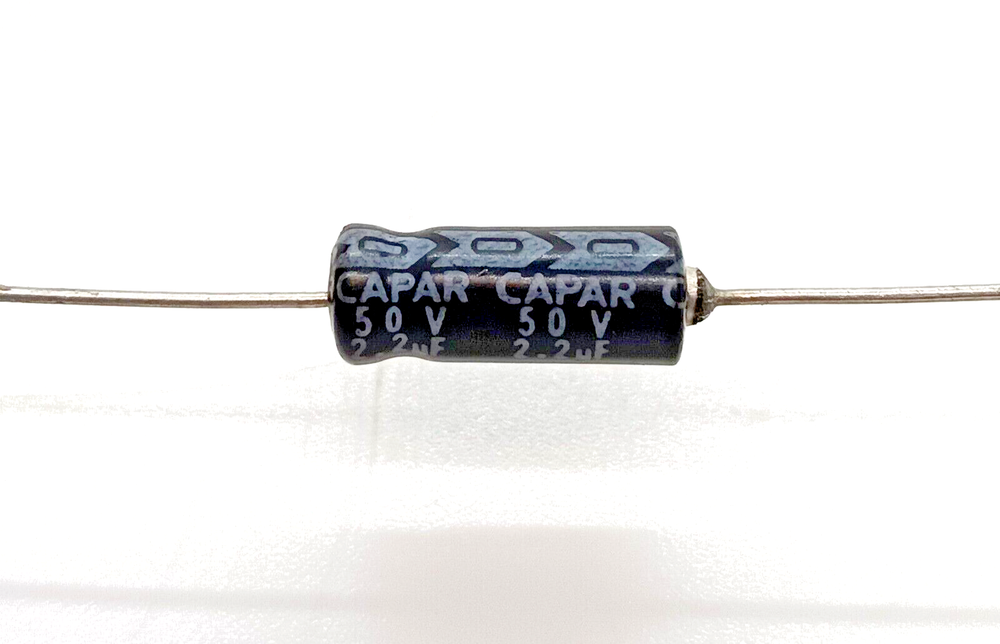 Capar 50V 2.2 UF Capacitor 5 Pc Lot