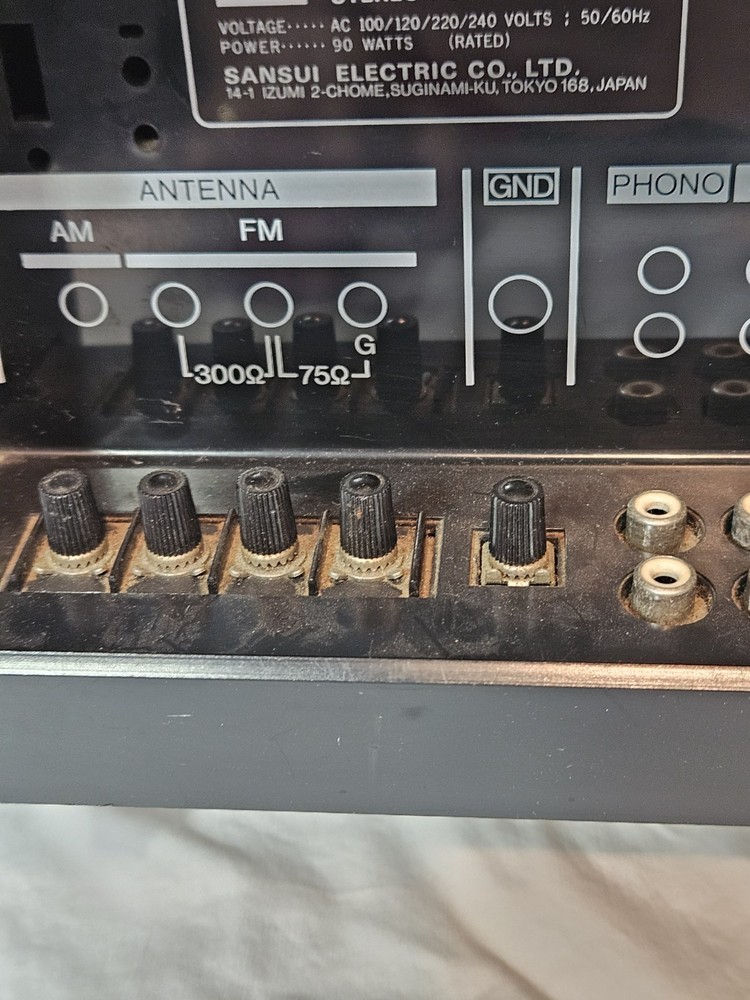 Sansui G-2000 Receiver Vintage Great Condition Fully Functional Tested **READ**