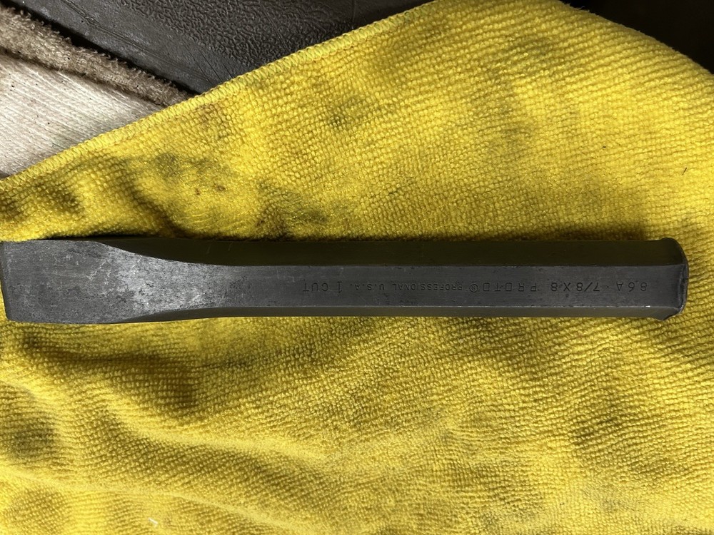 Proto 86 A 7/8“ X 8“ Cold Chisel 1 Inch Cut