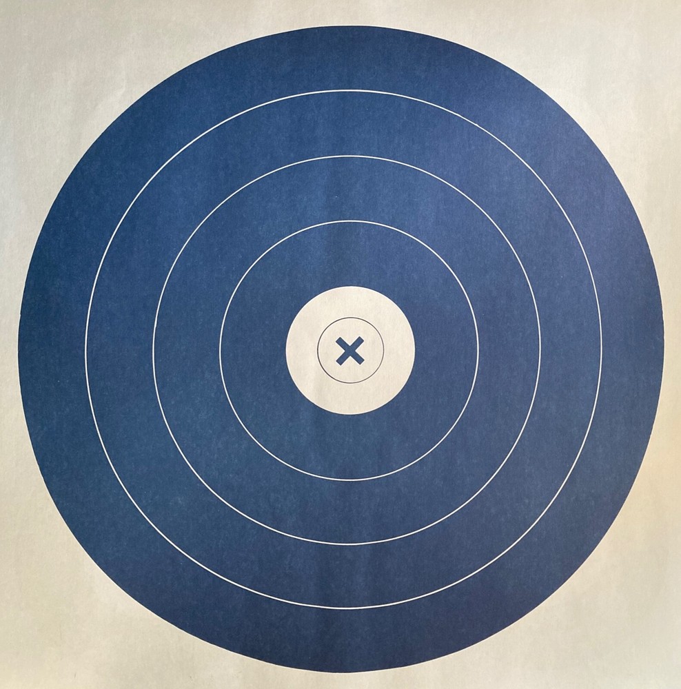 NFAA face double side paper archery targets 10 per pack 17" X 17"