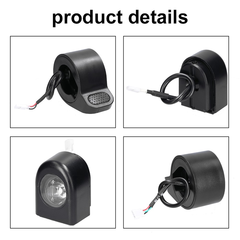 Electric Scooter Motor Controller W/ Headlight & Tail Light For Night Riding