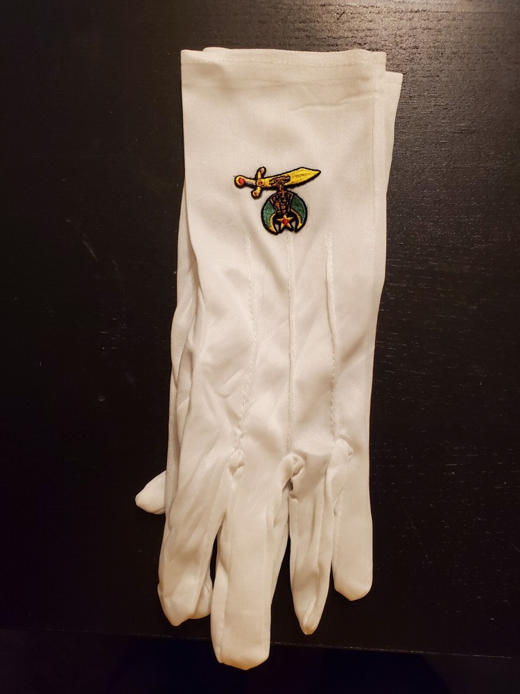 MASONIC- NYLON STRETCH GLOVES