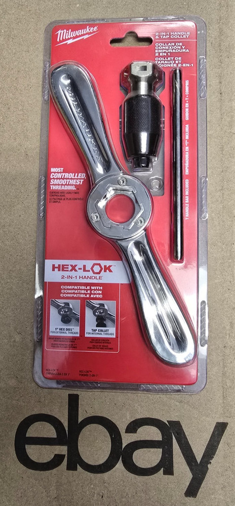 Milwaukee Tool 49-57-5003 Threading Handle and Collet SAME DAY SHIP!!
