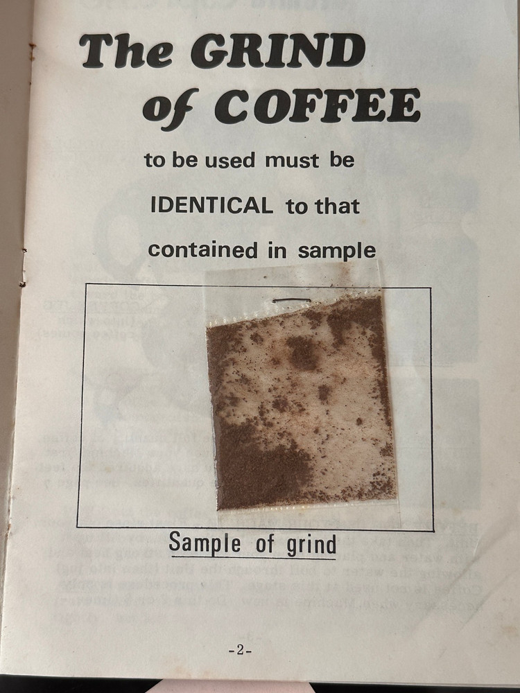 Genuine vintage Atomic Coffee Maker