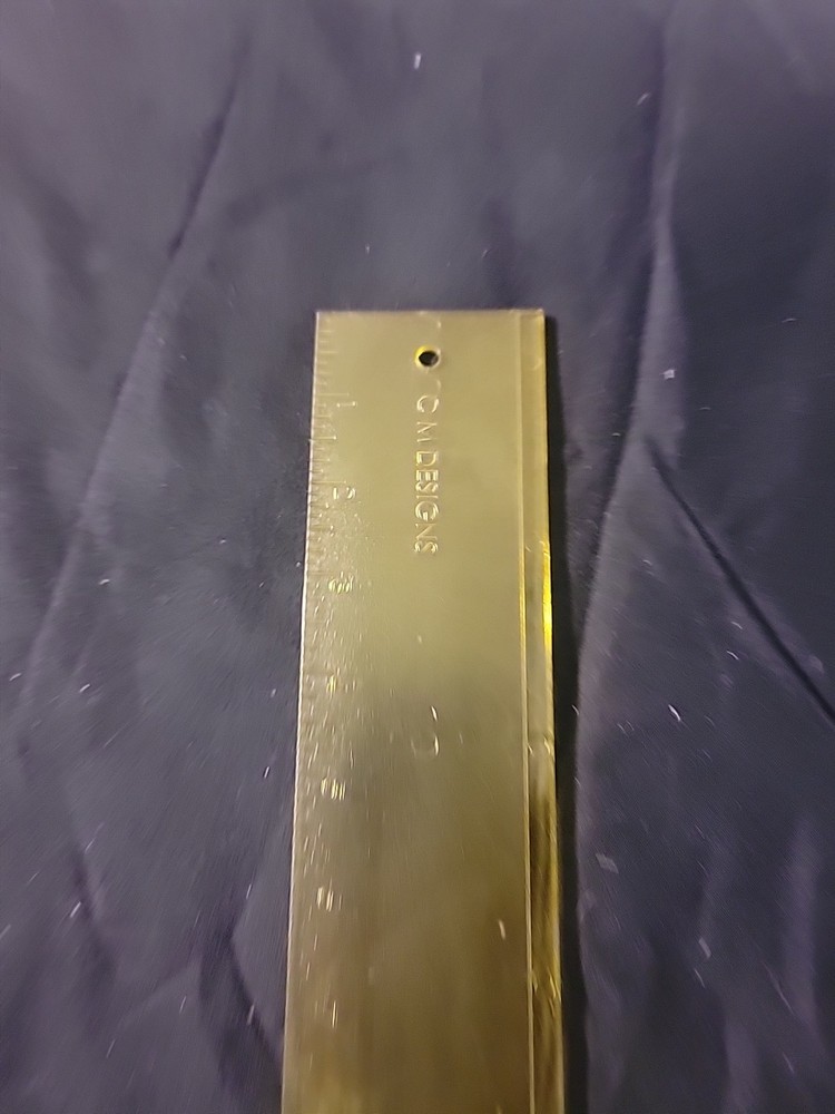 Add-a-quarter Ruler CM Designs 18"