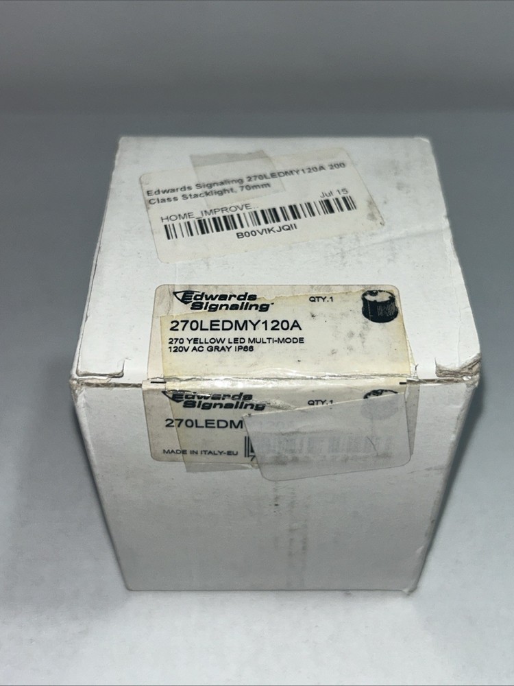 Edward’s Signaling 270LEDMY120AB 200 Class Stacklight, 70 mm