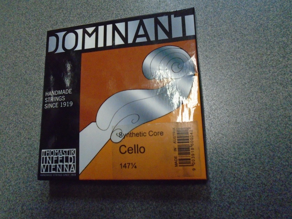 Thomastic Dominant 1/4 cello strings , 147 1/4