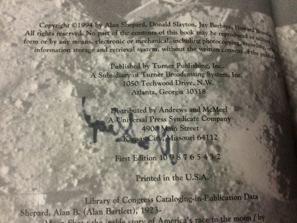 ** SIGNED ** The Right Stuff Astronaut's JOHN GLENN and ALAN SHEPHARD **