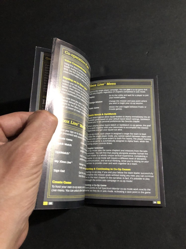 full spectrum warrior xbox manual Only