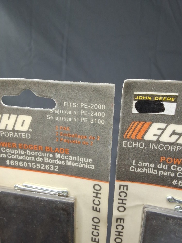 ECHO Genuine OEM Replacement 8" Edger Blade, 69601552632 ~ QTY 2