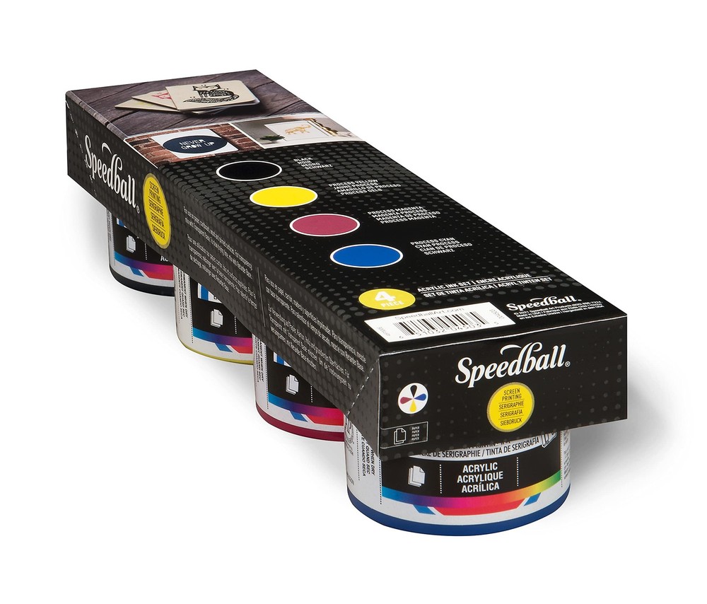 Acrylic Screen Printing Ink Starter Set (4503)