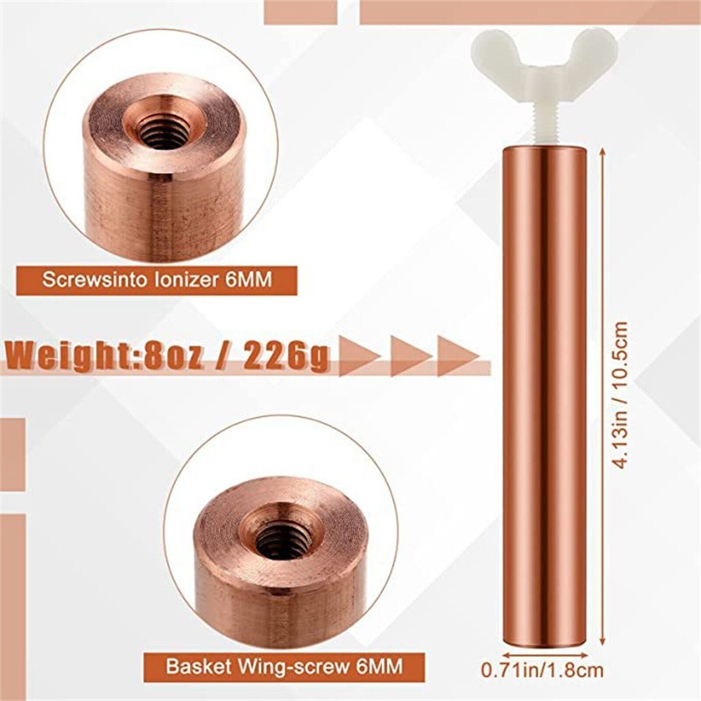 Solar Powered Pool Ionizer Purifier Copper Silver Ion Algae Cleaning New5C