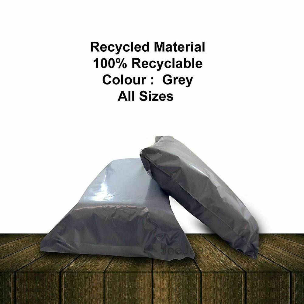 Grey Mailing Bags Strong Poly Postal Postage Post Mail SelfSeal MIXED ALL Sizes