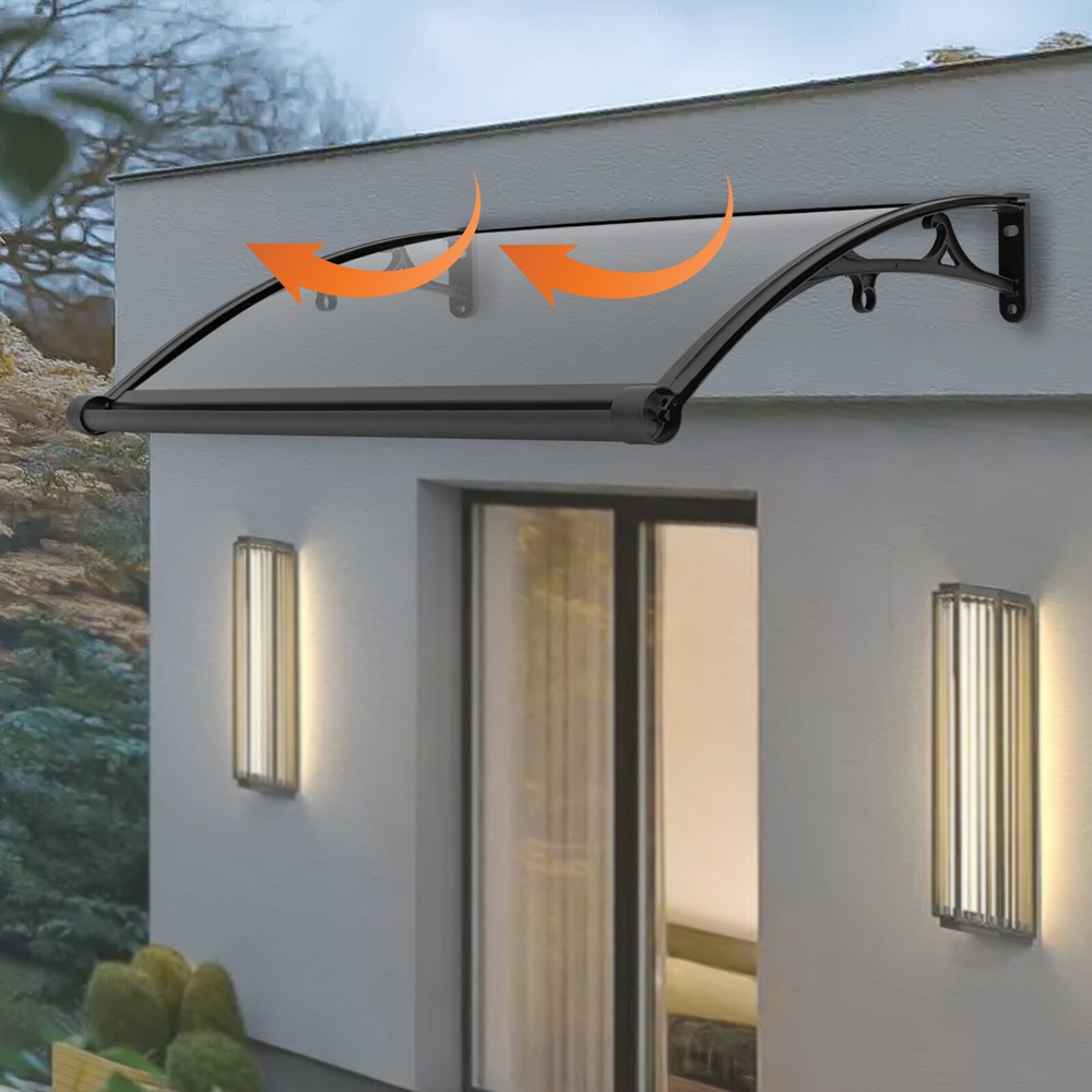 Front Doors/Windows Overhang Awning Window Door Awning Canopy for Sun Shutter