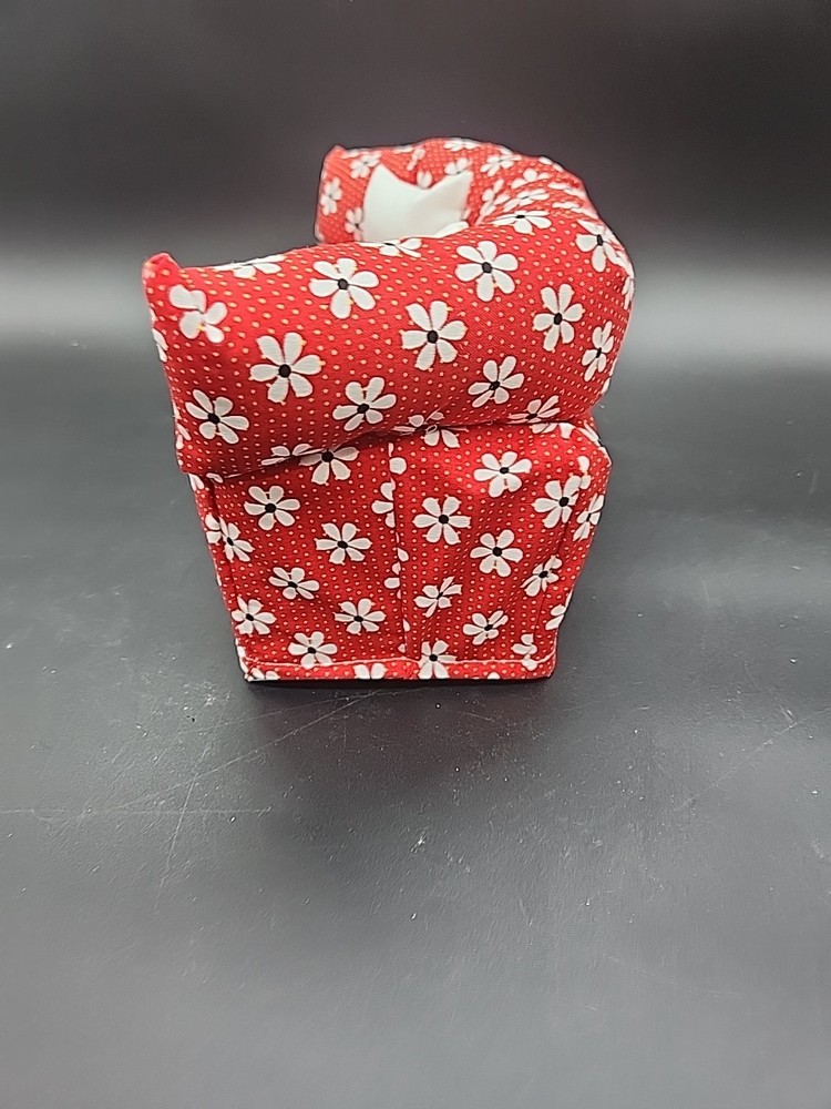 Tissue Box Cover Handmade couch With Pillows