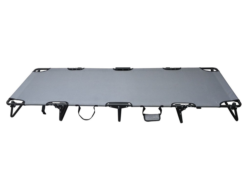 Camping Folding with Easy Setup Cot Outdoor Compact Sleeping Low Profile Cot