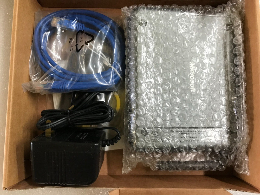 Networking Wireless Wired Router Microsoft Broadband MN-700 - NEW