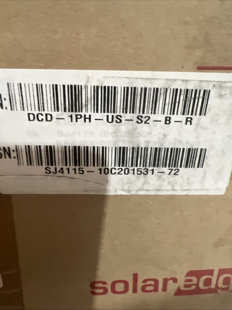 SolarEdge DCD-1PH-US-S2-B-R AC/DC Safety Switch