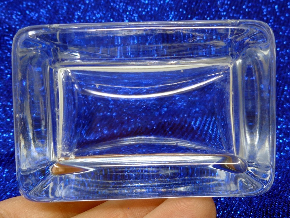 3-1/2" Clear Glass Vase