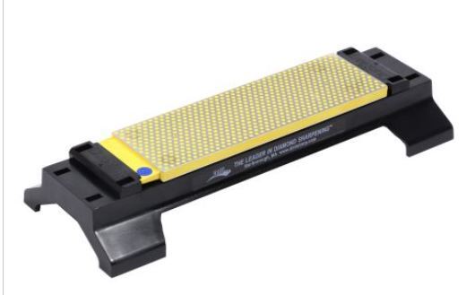 DMT DUO SHARP 8" x 3" Double Side Diamond Sharpener with Base