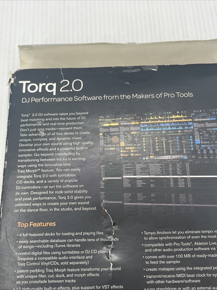 Torq 2.0 DJ Performance Software From The Makers Of Pro Tools. {2}.