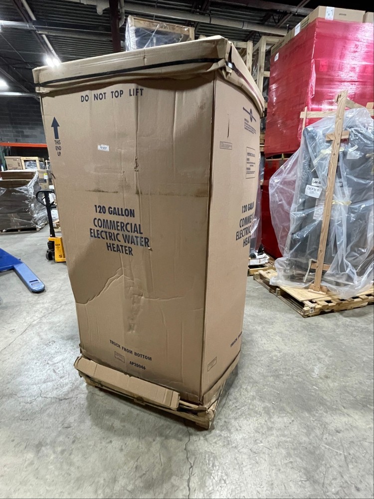 RHEEM 120 Gallon 36KW 480V 3-PH Commercial Electric Water Heater E120-36-G #2