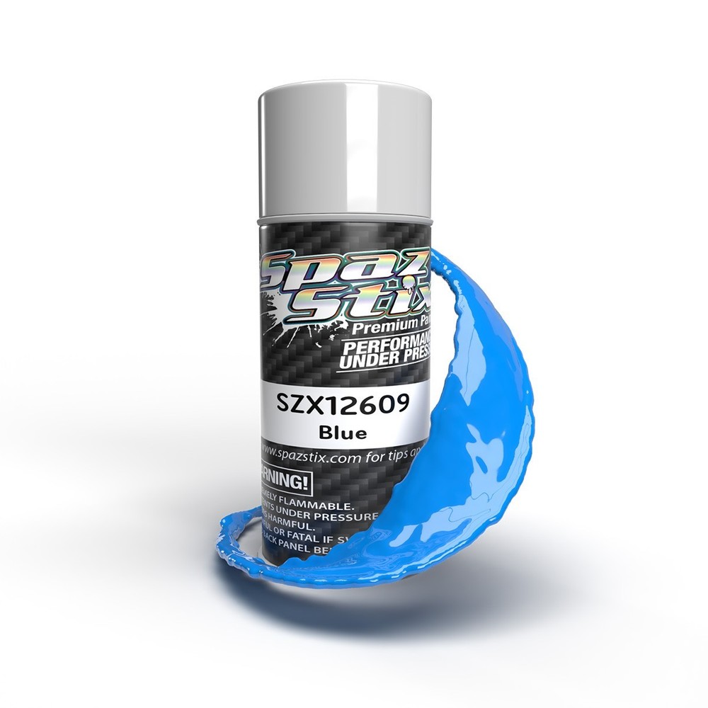 Solid Blue Aerosol Paint 3.5oz Can SZX12609