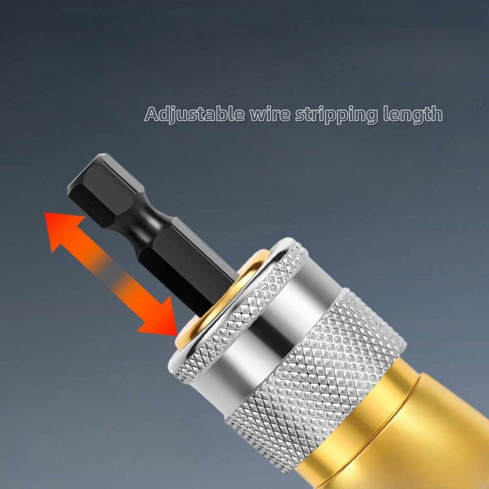 Wire Stripper -Drill Wire Stripping and Twisting Tool Upgrade Electrical Durable