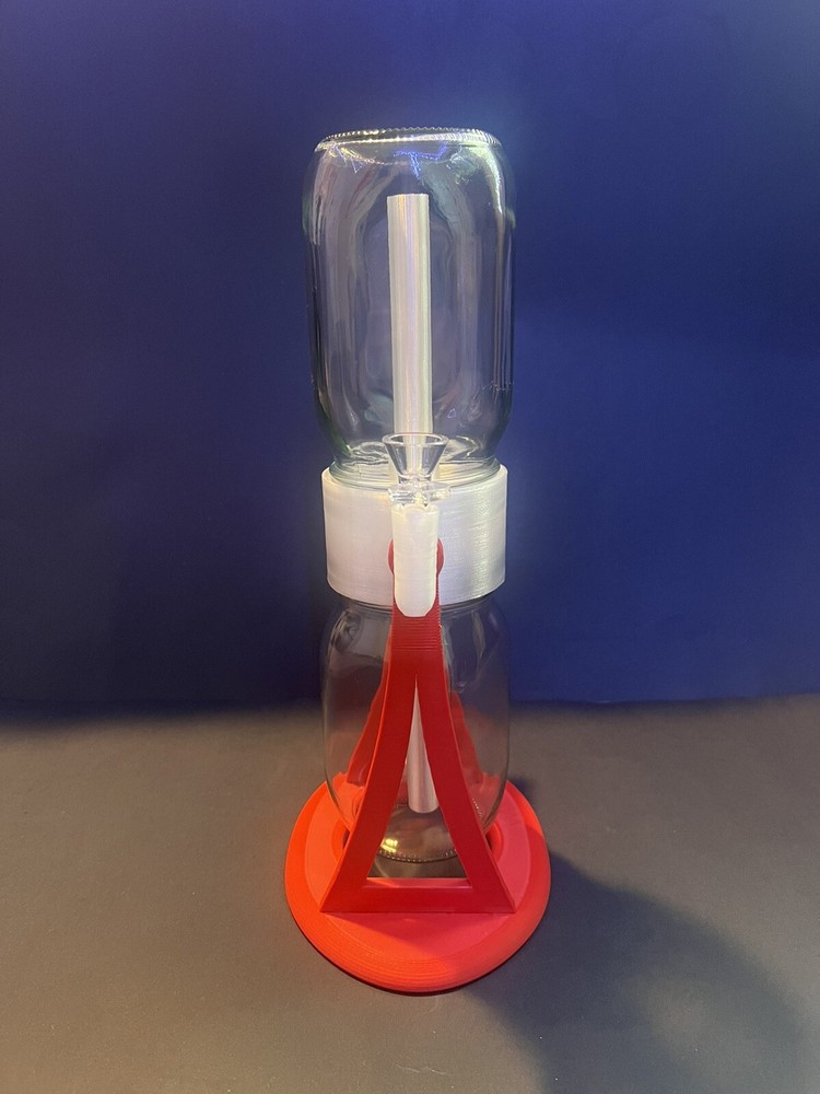 360 Rotating Gravity Bong/Hookah Water Pipe. Red Edition
