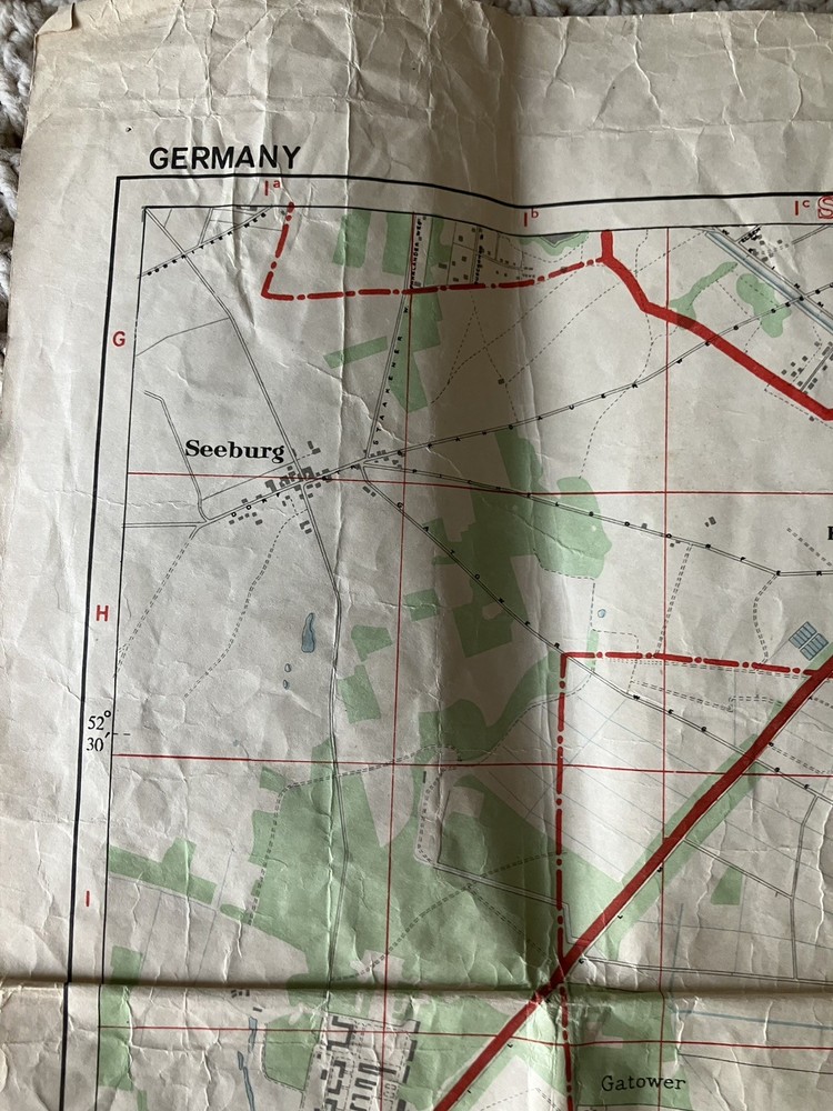 Allied Central Interpretation Unit War Map Germany Sheet 3 (SW) 1945
