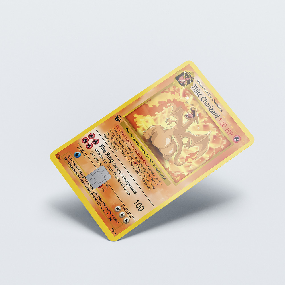 Thicc Charizard Card Skin