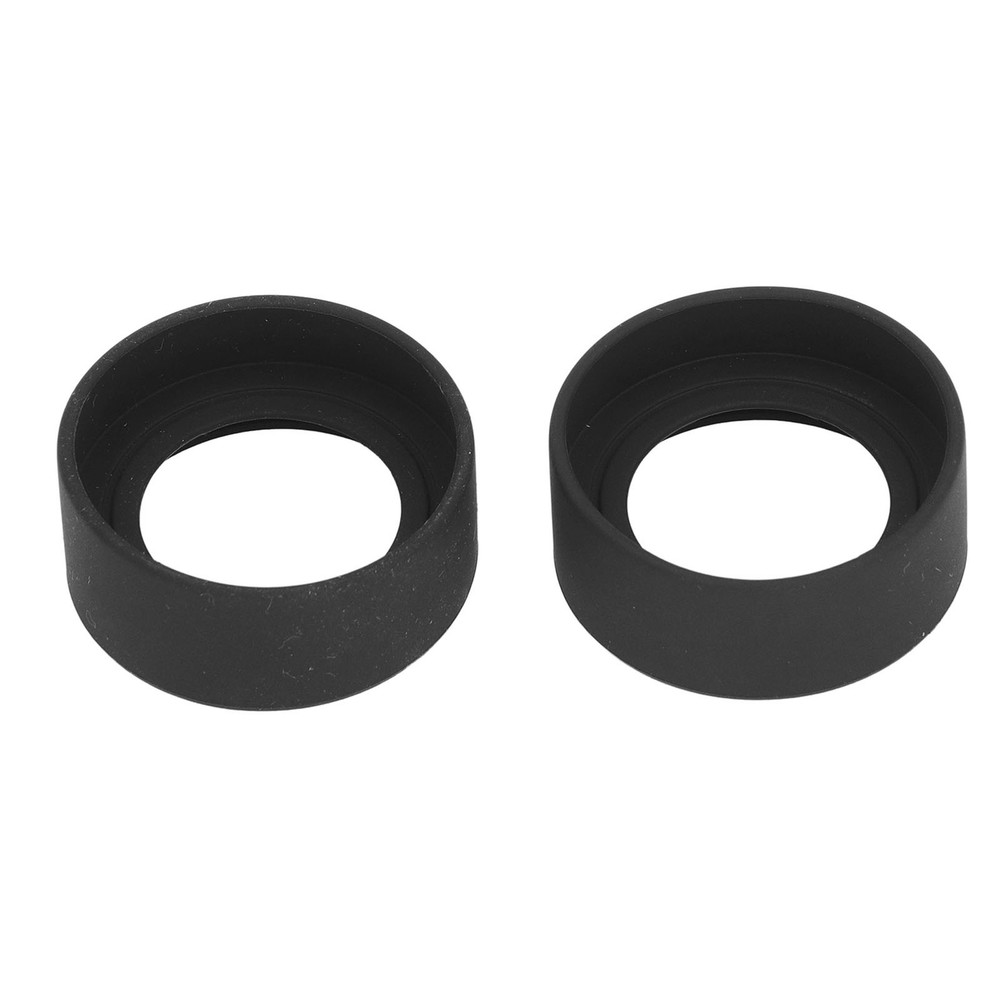 3-2 Pcs Microscope Eyepiece Eye Cup 41mm Diameter Flat Angle Rubber Eyepiece