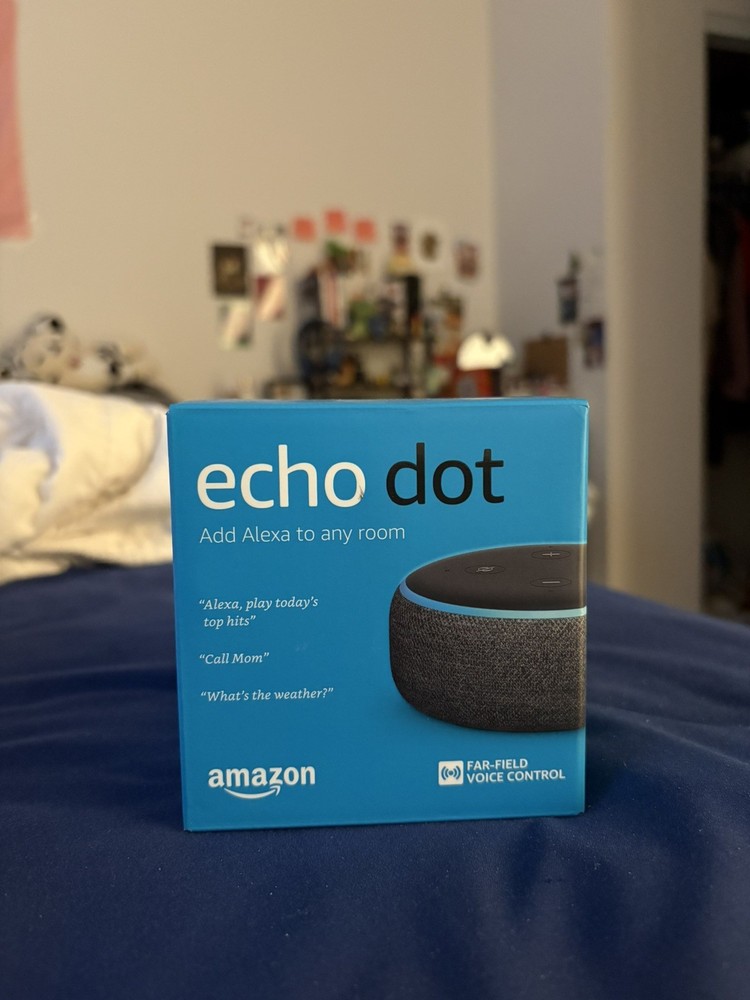 Amazon Echo Dot (3rd Generation) Smart Speaker - Charcoal