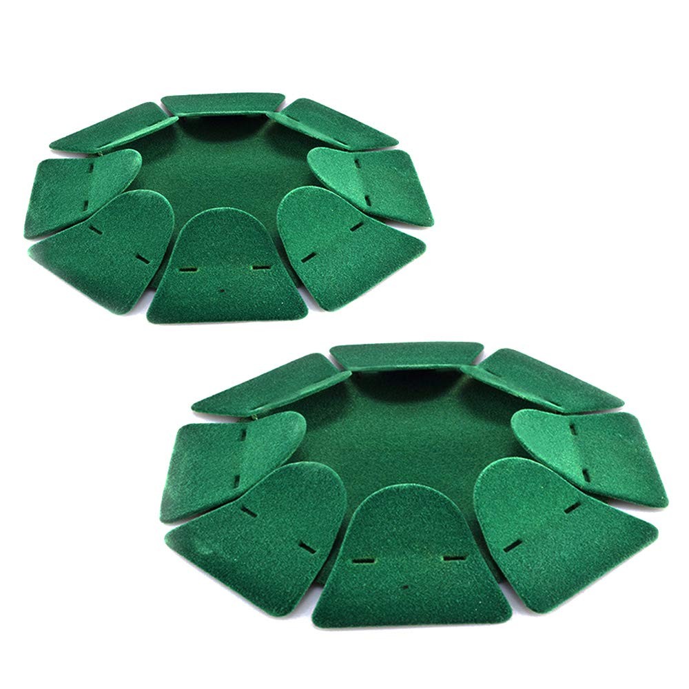 2Pcs Green All-Direction Putting Cup Golf Training Hole Practing Cup Aid Indoor/