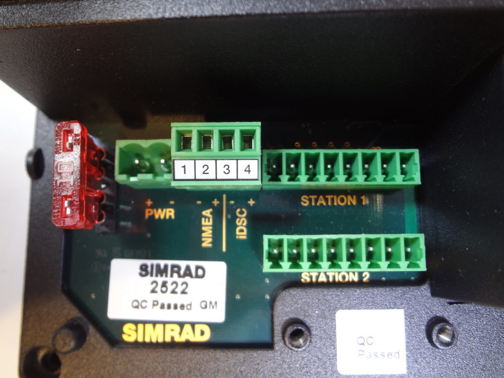 Simrad RS80 Marine VHF Radio Transceiver Processor Unit Only Working and Tested!