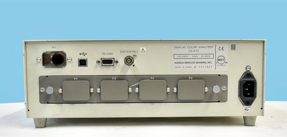 Konica Minolta CA-210 Display Color analyzer & CA-PU-12/15 Probe