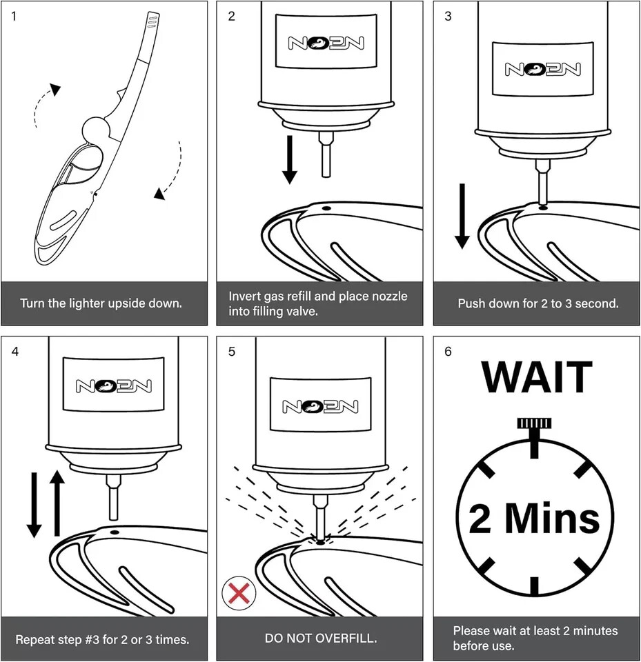 MK 5 PACK AVALON E TORCH POCKET LIGHTERS (684497)