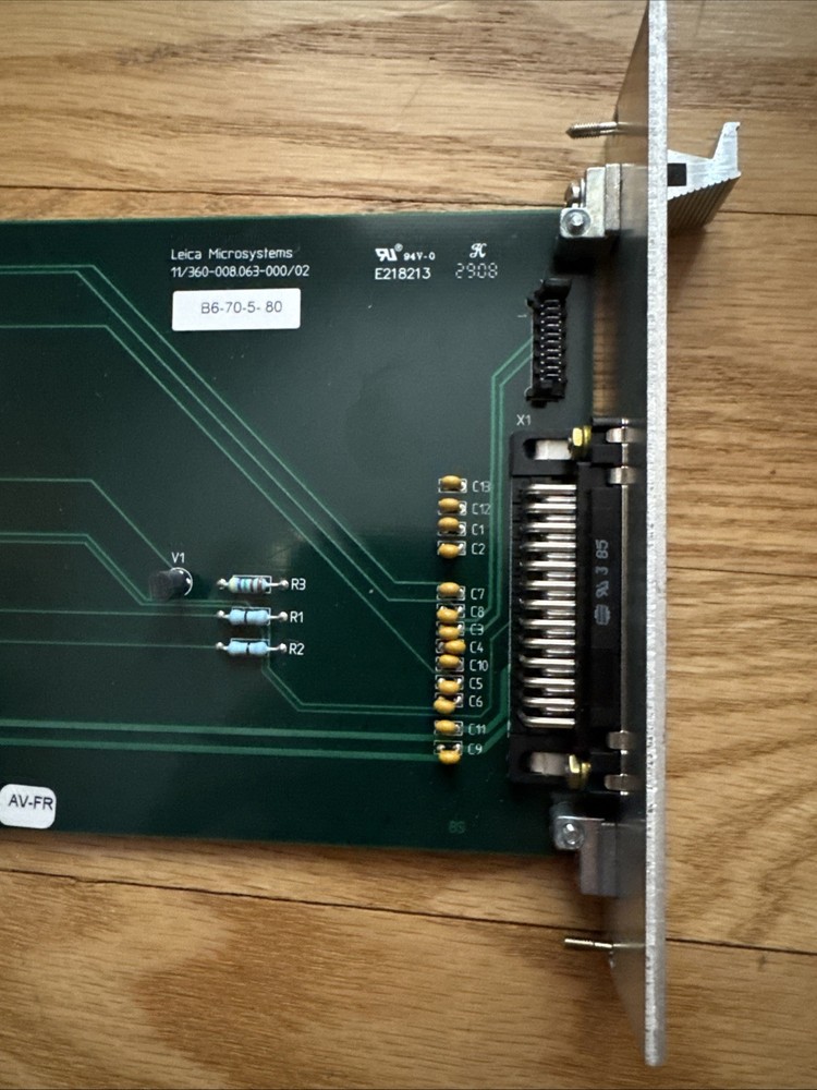 LEICA MICROSYSTEMS TYPE MASTER MODULE SYS 360-008.063-000 MICROSCOPE CARD