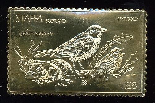 (016800) Birds, Gold, Staffa