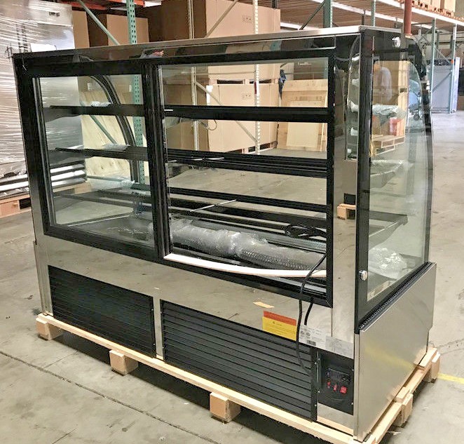 NEW 72" Commercial Bakery Refrigerator Cooler Case Display Fridge NSF CL-6F