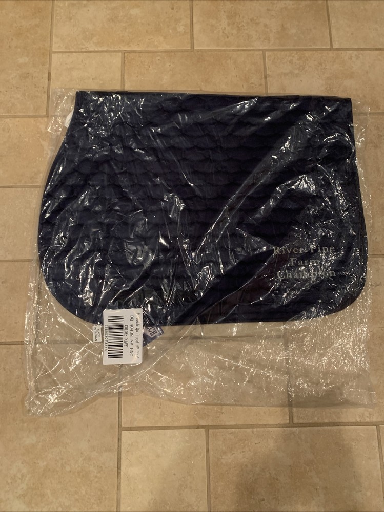 New In Wrapper English Saddle Pad