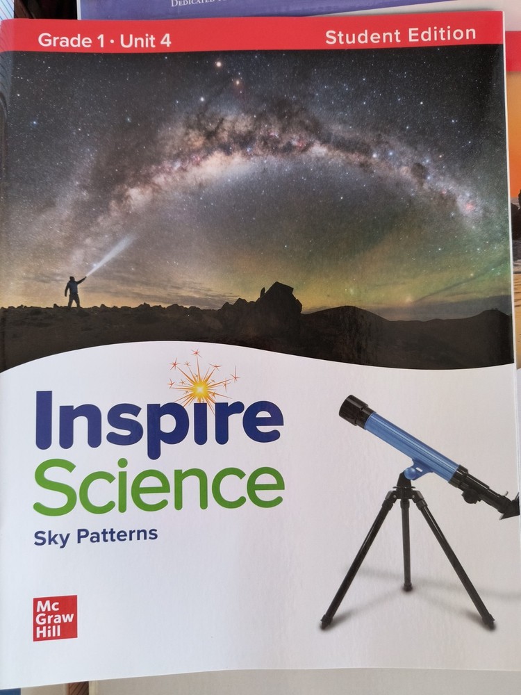 Inspire Science Grade 1 Units 1-4 Student Edition Workbook Set